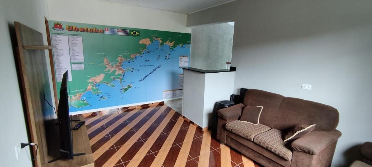 Casa De Praia E Cachoeira Em Ubatuba Bagian luar foto